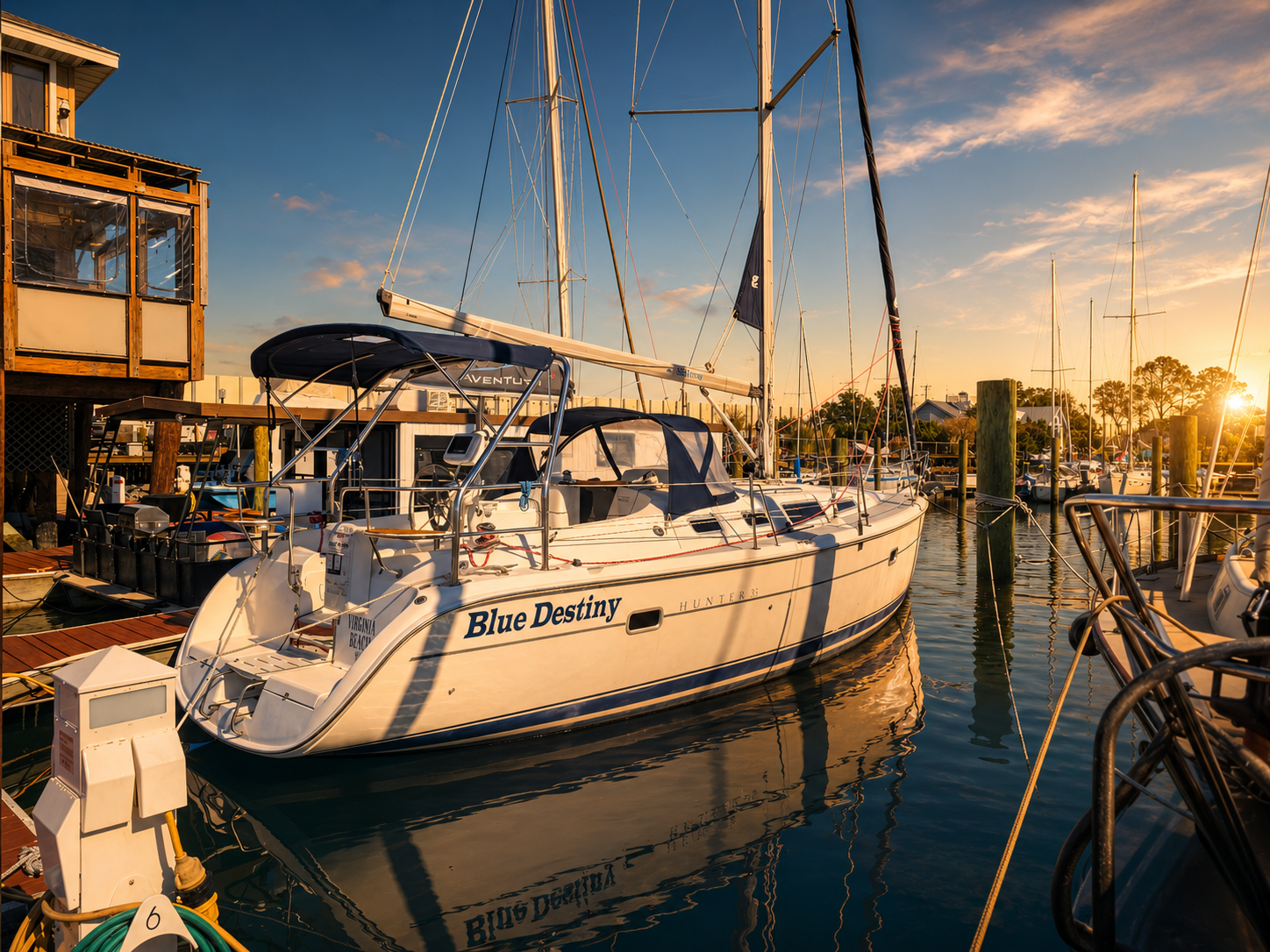 Hunter 36 “Blue Destiny”